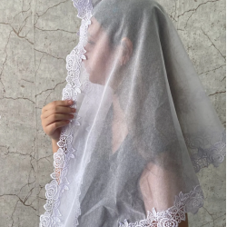 Véu com Aplicação e Strass