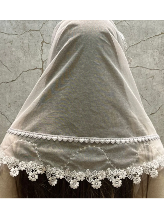 Véu bordado